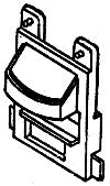 Details West BP-195 HO Scale Pilot Buffer Plate (Set of 2)