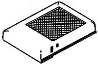 Details West 211 HO Scale Winterization Hatch for GP-50