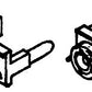 Details West 229 HO Scale Pilot-End-Mount G.E. EMD Ditch Lights With Lenses