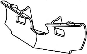 Details West 233 HO Scale Modern High Profile Snow Plow for SP CSX CP