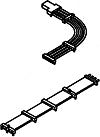 Details West 239 HO Scale Traction Motor Cables Set