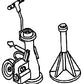 Details West 450 HO Scale Airjack & Car Stands Metal Set