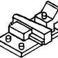 Details West 919 HO Scale Adjustable Turnout Rail Braces (Pack of 12)