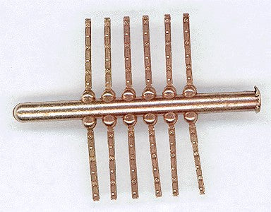 Details West 934 HO Brass Railbars Code 70 (Pack of 12)