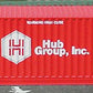Deluxe Innovations 13080 N Hub Group 53' Corrugated Container (Pack of 2)