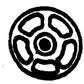 Custom Finishing 278 EMD Cast Type Brake Wheel 22"