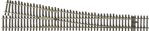 Micro Engineering 14-706 HO Code 83 #6 Frog Right Hand Switch Turnout