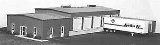 Micro Engineering 55-002 N Scale Trans World Truck Terminal Styrene Kit