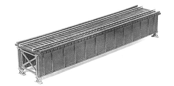 Micro Engineering 75-501 HO 50' Open Deck Girder Bridge Kit