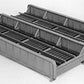 Micro Engineering 75-521 HO 50' Double Track Through Girder Bridge Kit