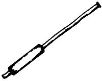 Evergreen Hill 8055 HO Muffler (Pack of 3)