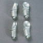 Frenchman River Modelworks 1051 HO Scale 49" Tall Short Funnels Metal (Set of 4)