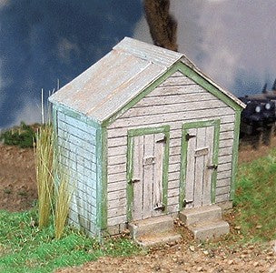 Frenchman River Modelworks 1271 2 Door Outhouse