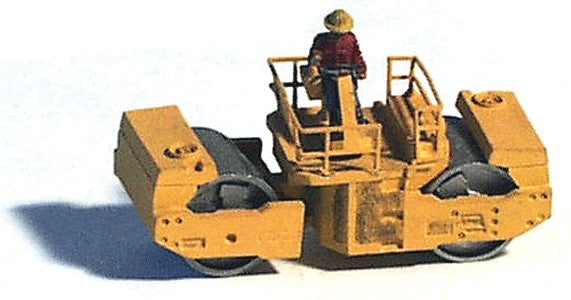 GHQ 53009 1:160 CB-534 Steam Roller Unpainted Pewter Kit