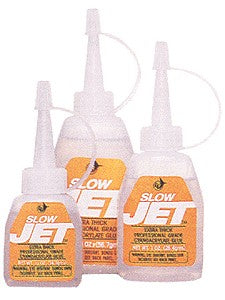 CGM Enterprises 772 Slow Jet(TM) Adhesive - 1/2 oz. 14.8mL Bottle