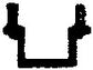 Tichy 3040 HO Short Straight Bottom Mount Freight Car Stirrups (10)