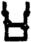 Tichy 3045 HO Straight Double Step Side Mount Freight Car Stirrups (10)