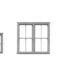 Tichy 8134 HO Window/Door & Parts Assortment II (130)