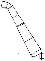 Grandt Line 5054 HO Water Tank Spout Set