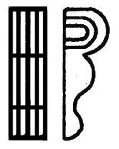 Grandt Line 5075 HO 26" Double-S Corbels (Pack of 24)