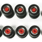 Herpa 052603 1:87 Special Twin Tires - Chrome/Red (5 Sets)