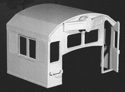 Hi-Tech Details 5005 HO GE Diesel Thinwall Post-1972 4-Window/2-Blank Cab Kit