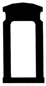 Hi-Tech Details 9300 HO Operating Passenger Car Diaphragms Western Tall Gray