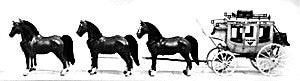 Jordan Products 360-234 HO By Walthers Western Concord Stagecoach Plastic Kit