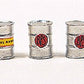 JL Innovative Design 412 Silver Industrial Barrels (Pack of 5)