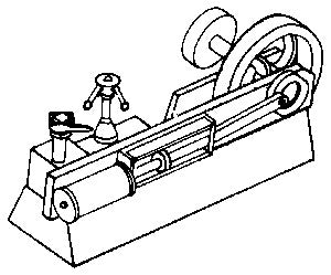 Keystone 1106 O Gauge Horizontal Mill Engine White Metal Kit