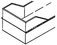 Keystone 53 HO Gondola Low End Solid Bulkhead Conversion Kit