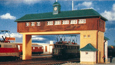 Kibri B-6730 Z Control Tower Over Tracks Building Kit