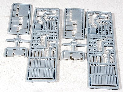 Lonestar Models 12106 HO Gray Trailmobile Flatbed Parts Kit