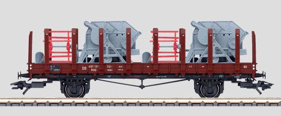 Marklin 45096 HO Scale Flat Car Load of Agricultural Reapers LN/Box