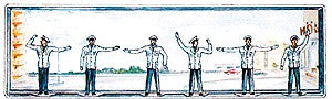 Merten Z-2252 Z Scale Police Officers/Traffic Policemen Figures (Set of 6)