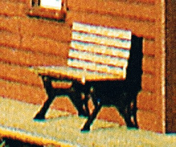 B.T.S. 23012 HO Benches Kit (2)