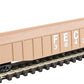 Micro-Trains 10500516 N FEC 50' Steel Sides Fixed End Gondola w/Load #3842 LN/Box