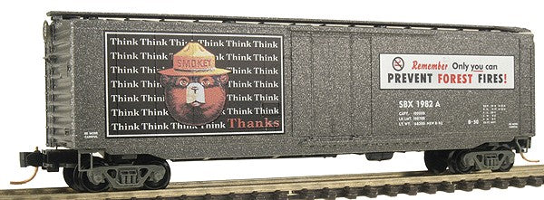 Micro-Trains 03200406 N SBX 50' Single Plug Door Boxcar #1982A LN/Box