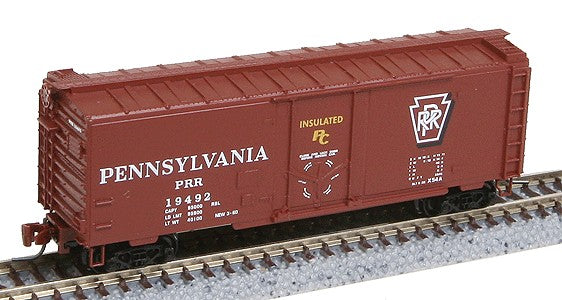 Micro-Trains 50200262 Z Pennsylvania 40' Standard Plug Door Box Car #19492