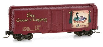 Micro-Trains 50200360 Z Six Geese A' Laying 40' Standard Plug Door Box Car #06