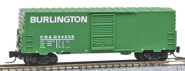 Micro-Trains 50300062 CB&Q 40' Standard Boxcar #34238