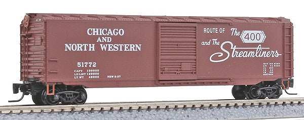 Micro-Trains 50500232 Chicago & North Western 50' STD Boxcar #51772