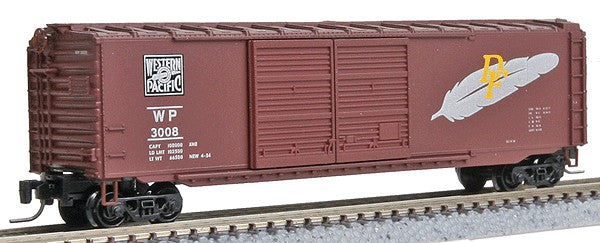 Micro-Trains 50600232 Z Western Pacific 50’ Standard Box Cars #3008