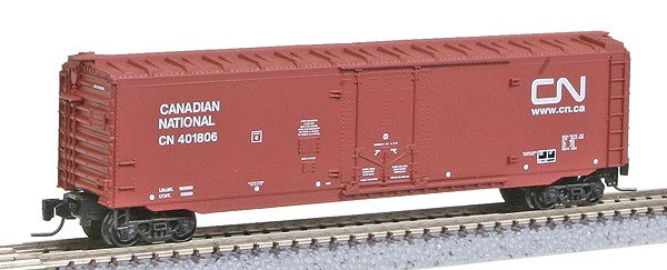 Micro-Trains 50700411 Z Canadian National 50' Plug Door Box Car #401806