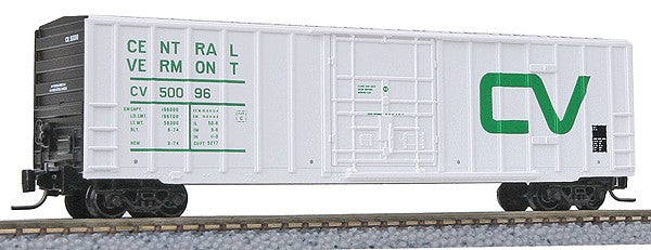 MicroTrains 51100061 Z Scale Central Vermont 50' Plug Door Boxcar #50096 LN/Box