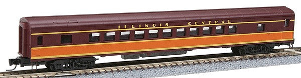 Micro-Trains 55200020 Z Illinois Central 70' Lightweight Smoothside Coach Car