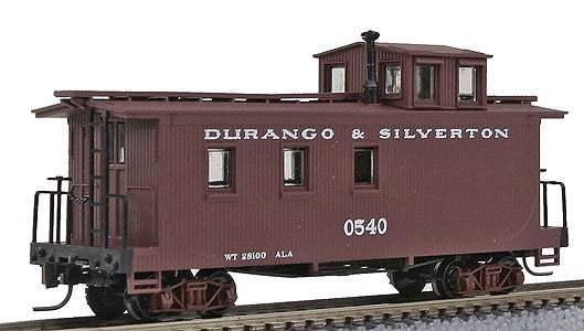 Micro-Trains 81600030 Nn3 Durango & Silverton Caboose w/Two Window Cupola #0540 LN/Box