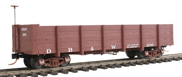 Micro-Trains 86000022 HOn3 Denver, Boulder & Western 30' Gondola #206 LN/Box