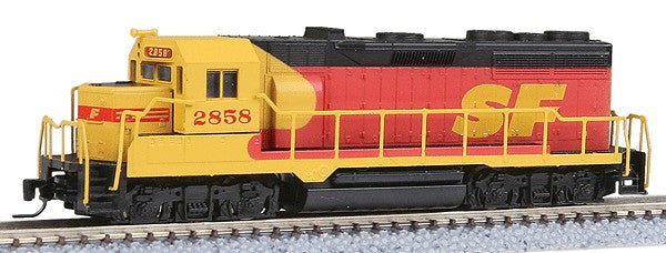 Micro-Trains 98101160 Z ATSF GP35 Powered Kodachrome Diesel Locomotive #2858