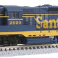 Micro-Trains 98201062 Z ATSF EMD GP9 Powered Diesel Locomotive #2929
